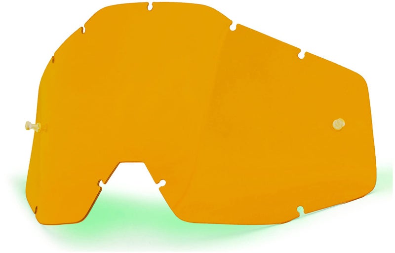 ZENIKO 100% Goggle Replacement Lens - Racecraft 1, Accuri 1, Strata 1 Compatible (Anti-Fog-CLEAR) - Image 5